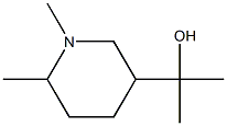 2-(1,6-dimethylpiperidin-3-yl)propan-2-ol 结构式