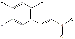 1,2,4-trifluoro-5-(2-nitrovinyl)benzene 结构式