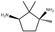 (1S,3R)-1,2,2-trimethylcyclopentane-1,3-diamine 结构式