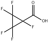 1,2,2,3,3-pentafluorocyclopropane-1-carboxylic acid 结构式