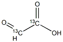 Glyoxylic Acid-13C2 结构式
