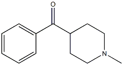 4-benzoyl-N-methylpiperidine 结构式