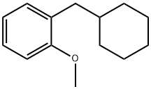 1-(CYCLOHEXYLMETHYL) -2-METHOXYBENZENE 结构式