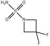 3,3-difluoroazetidine-1-sulfonamide 结构式