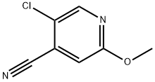 2-Chloro-5-methyl-isonicotinonitrile 结构式