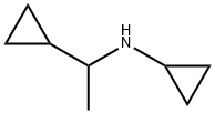 N-(1-环丙基乙基)环丙胺 结构式