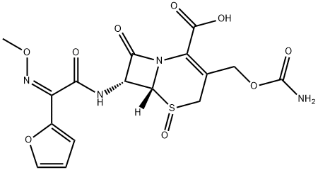 头孢呋辛杂质 结构式