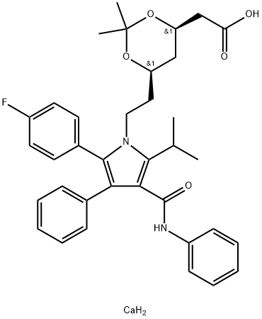 阿托伐他汀钙杂质21(钙盐) 结构式