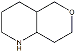 octahydro-2H-pyrano[4,3-b]pyridine 结构式