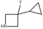 3-环丙基-3-氟氮杂环丁烷 结构式