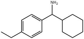 cyclohexyl(4-ethylphenyl)methanamine 结构式