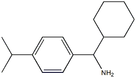 CYCLOHEXYL[4-(PROPAN-2-YL)PHENYL]METHANAMINE 结构式