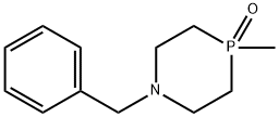 1,4-Azaphosphorine, hexahydro-4-methyl-1-(phenylmethyl)-, 4-oxide 结构式