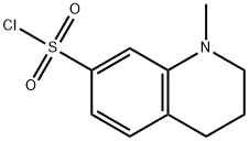 1-甲基-1,2,3,4-四氢喹啉-7-磺酰氯 结构式