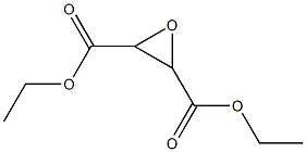 Oxirane-2,3-dicarboxylic acid diethyl ester 结构式