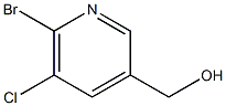 6-溴-5-氯烟醛 结构式