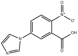 5-(1H-imidazol-1-yl)-2-nitrobenzoic acid 结构式