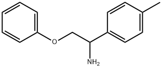 1-(4-methylphenyl)-2-phenoxyethanamine 结构式