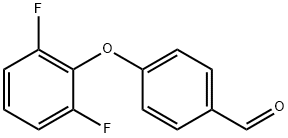 4-(2,6-difluorophenoxy)benzaldehyde 结构式