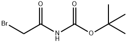 2-溴-N-BOC-乙酰胺 结构式