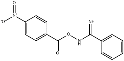 Benzenecarboximidamide, N-[(4-nitrobenzoyl)oxy]- 结构式