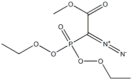 diazo(diethoxyphosphoryl)acetic acid methyl ester 结构式