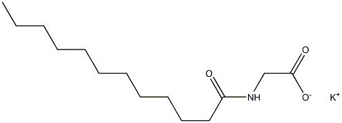 Potassium Lauroyl Glycinate 结构式