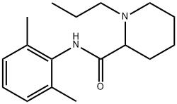 消旋罗哌卡因(碱) 结构式