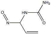 1-NITROSO-ALLYLUREA 结构式