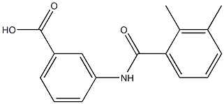 3-[(2,3-dimethylbenzoyl)amino]benzoic acid 结构式