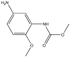 methyl N-(5-amino-2-methoxyphenyl)carbamate 结构式