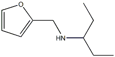 N-(1-ethylpropyl)-N-(2-furylmethyl)amine 结构式