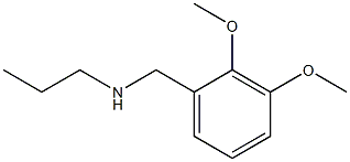 N-(2,3-dimethoxybenzyl)-N-propylamine 结构式