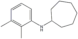 N-(2,3-dimethylphenyl)cycloheptanamine 结构式