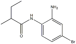 N-(2-amino-4-bromophenyl)-2-methylbutanamide 结构式