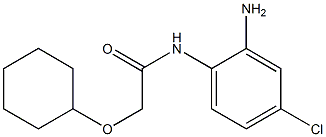 N-(2-amino-4-chlorophenyl)-2-(cyclohexyloxy)acetamide 结构式