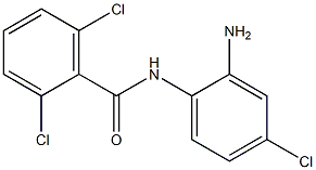 N-(2-amino-4-chlorophenyl)-2,6-dichlorobenzamide 结构式