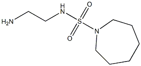 N-(2-aminoethyl)azepane-1-sulfonamide 结构式