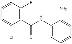 N-(2-aminophenyl)-2-chloro-6-fluorobenzamide 结构式