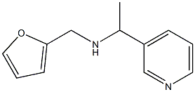N-(2-furylmethyl)-N-(1-pyridin-3-ylethyl)amine 结构式