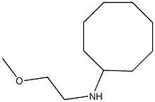 N-(2-methoxyethyl)cyclooctanamine 结构式