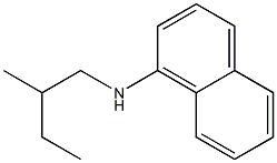 N-(2-methylbutyl)naphthalen-1-amine 结构式