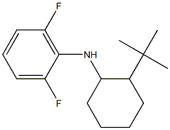 N-(2-tert-butylcyclohexyl)-2,6-difluoroaniline 结构式