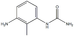N-(3-amino-2-methylphenyl)urea 结构式