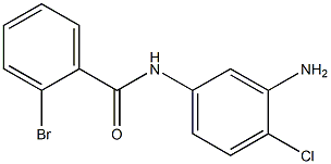 N-(3-amino-4-chlorophenyl)-2-bromobenzamide 结构式