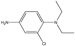 N-(4-amino-2-chlorophenyl)-N,N-diethylamine 结构式