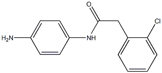 N-(4-aminophenyl)-2-(2-chlorophenyl)acetamide 结构式