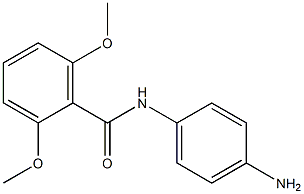 N-(4-aminophenyl)-2,6-dimethoxybenzamide 结构式