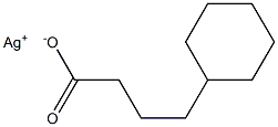 Silver(I)cyclohexanebutyrate 结构式