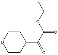 乙基 2-(噁烷-4-基)-2-氧亚基醋酸盐 结构式